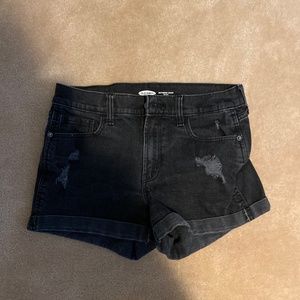 Boyfriend shorts black